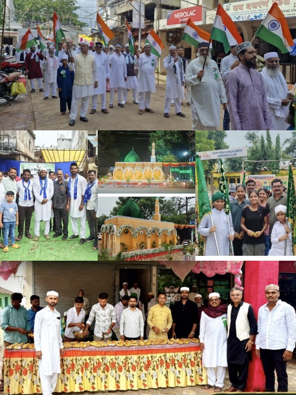 सांप्रदायिक सौहार्द: देवरी में अकीदत के साथ निकला जुलूस-ए-मुहम्मदी, जगह-जगह हुआ भव्य इस्तकबाल