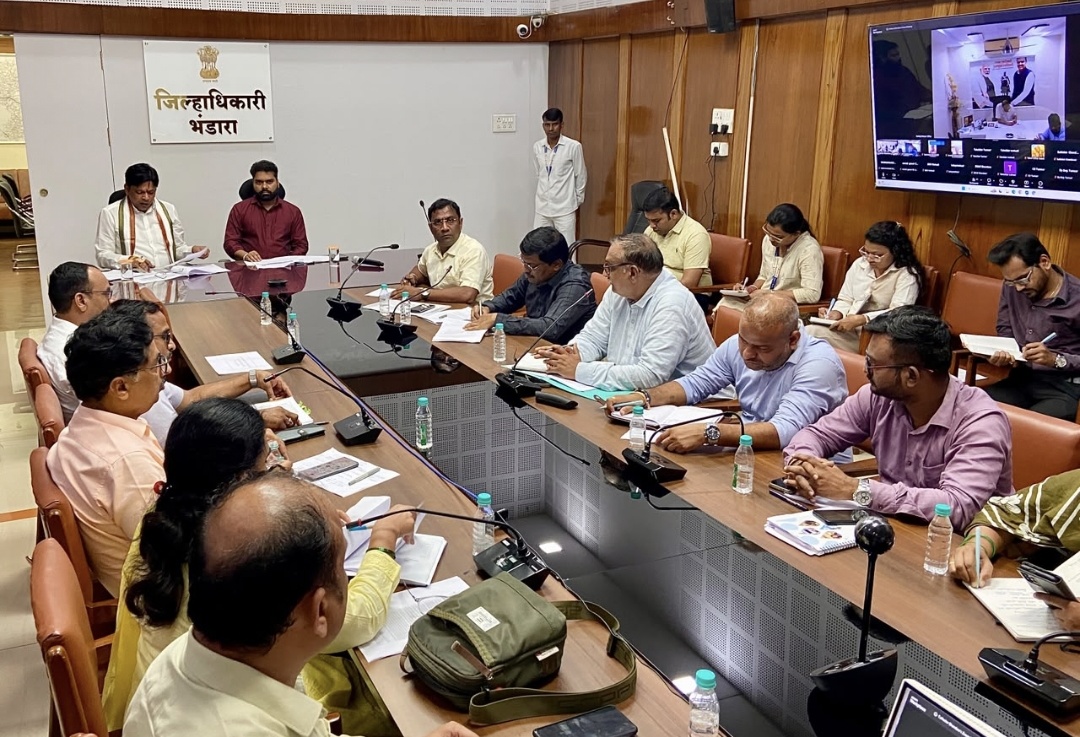 जिल्ह्यात पाणीटंचाई जाणवणार नाही,यासाठी आतापासूनच प्रयत्न करा – पालकमंत्री डॉ. पंकज भोयर यांचे प्रशासनाला निर्देश
