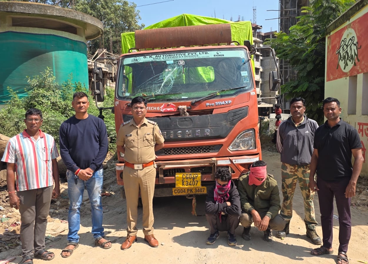 देवरी पोलिसांची मोठी कारवाई: आमगाव रोडवर २३ लाख ६० हजारांचा अवैध जनावरांचा साठा जप्त; ट्रकचालक व मालकावर गुन्हा दाखल