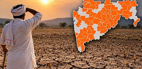गोंदिया जिल्ह्यातील आठही तालुक्यांत दुष्काळ जाहीर; शासनाकडून विविध सवलती व उपायांची घोषणा